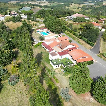 Hotel Logis Des Cretes De Pignols Moissac Exterior foto