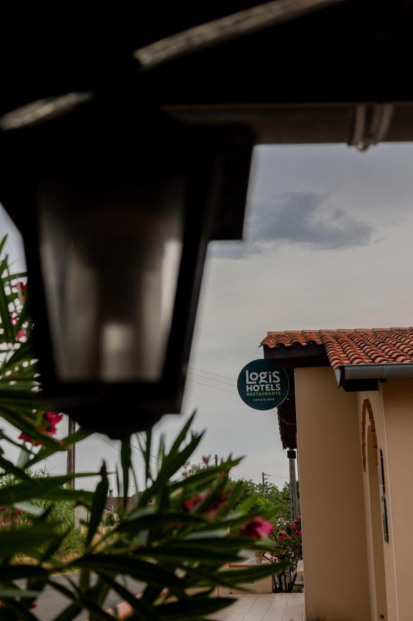 Hotel Logis Des Cretes De Pignols Moissac Exterior foto