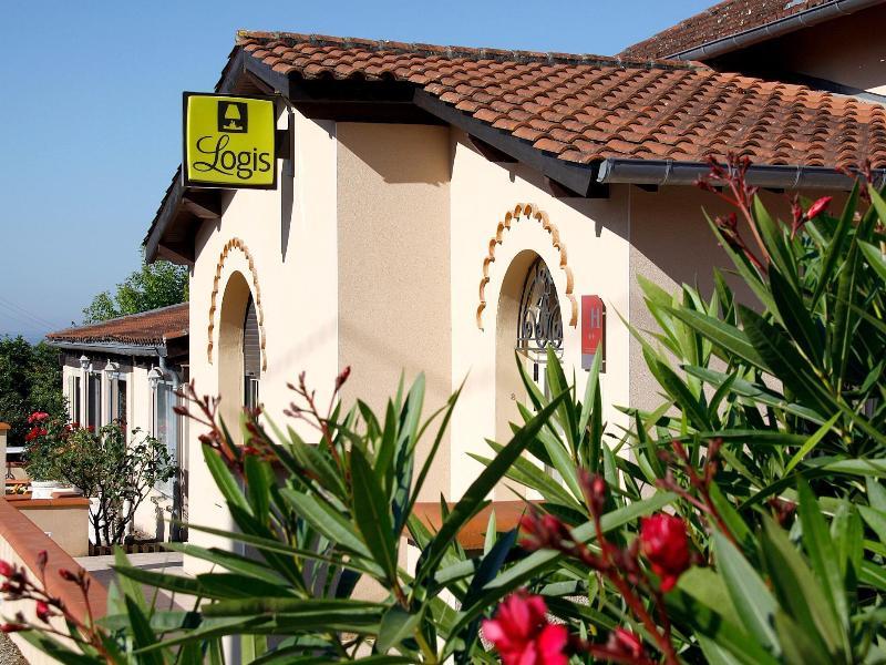 Hotel Logis Des Cretes De Pignols Moissac Exterior foto