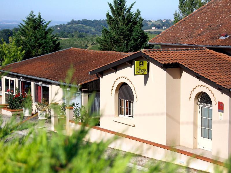 Hotel Logis Des Cretes De Pignols Moissac Exterior foto