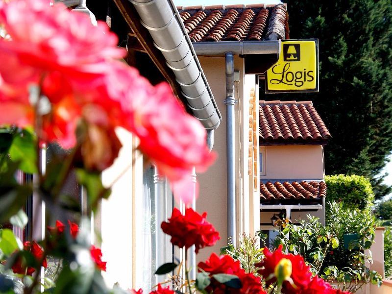 Hotel Logis Des Cretes De Pignols Moissac Exterior foto
