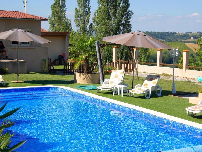 Hotel Logis Des Cretes De Pignols Moissac Exterior foto